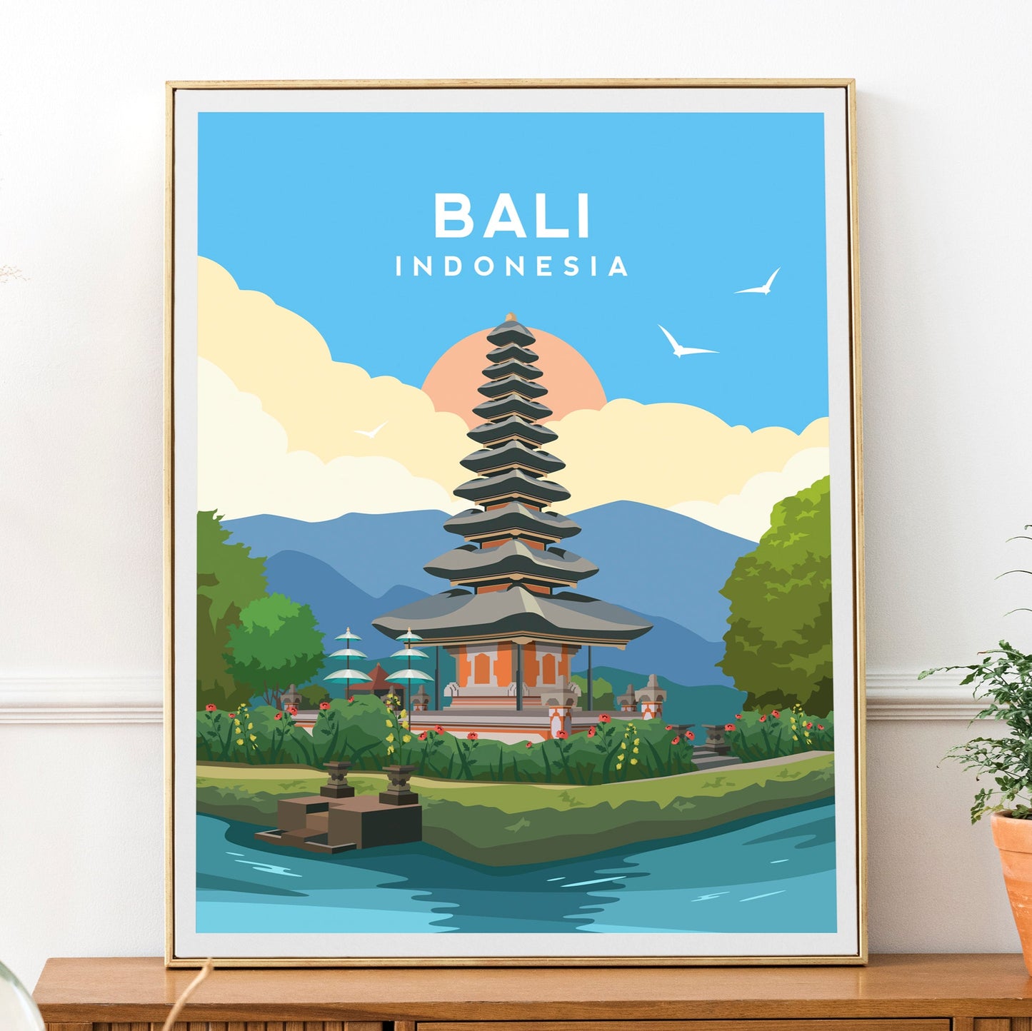 Bali Print | Indonesia Travel Wall Art