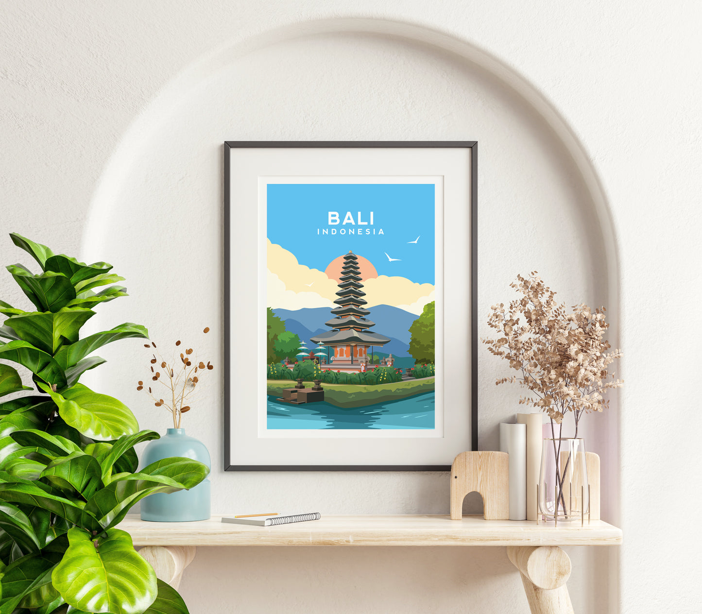 Bali Print | Indonesia Travel Wall Art