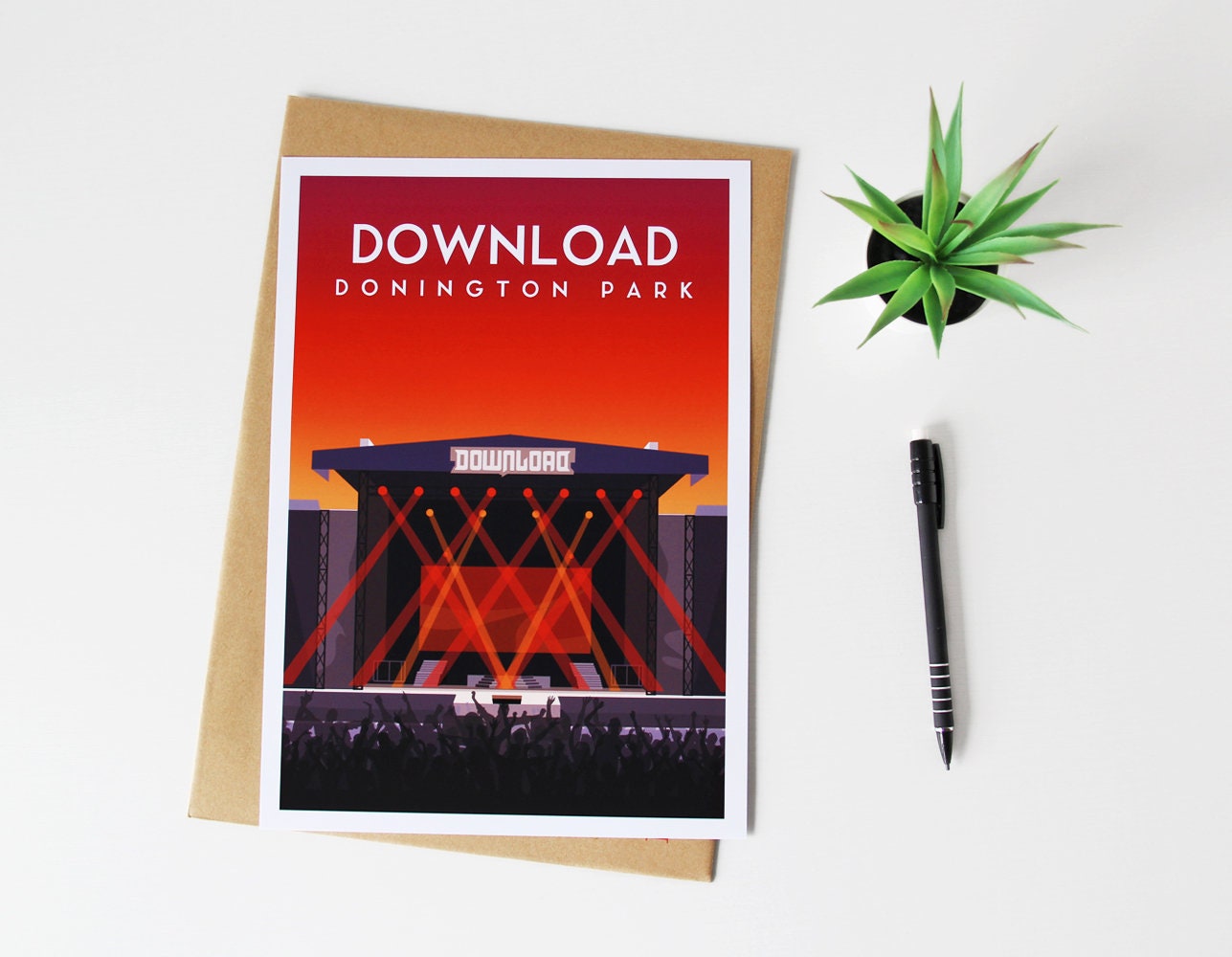 Download Festival, Donington Park Print Typelab