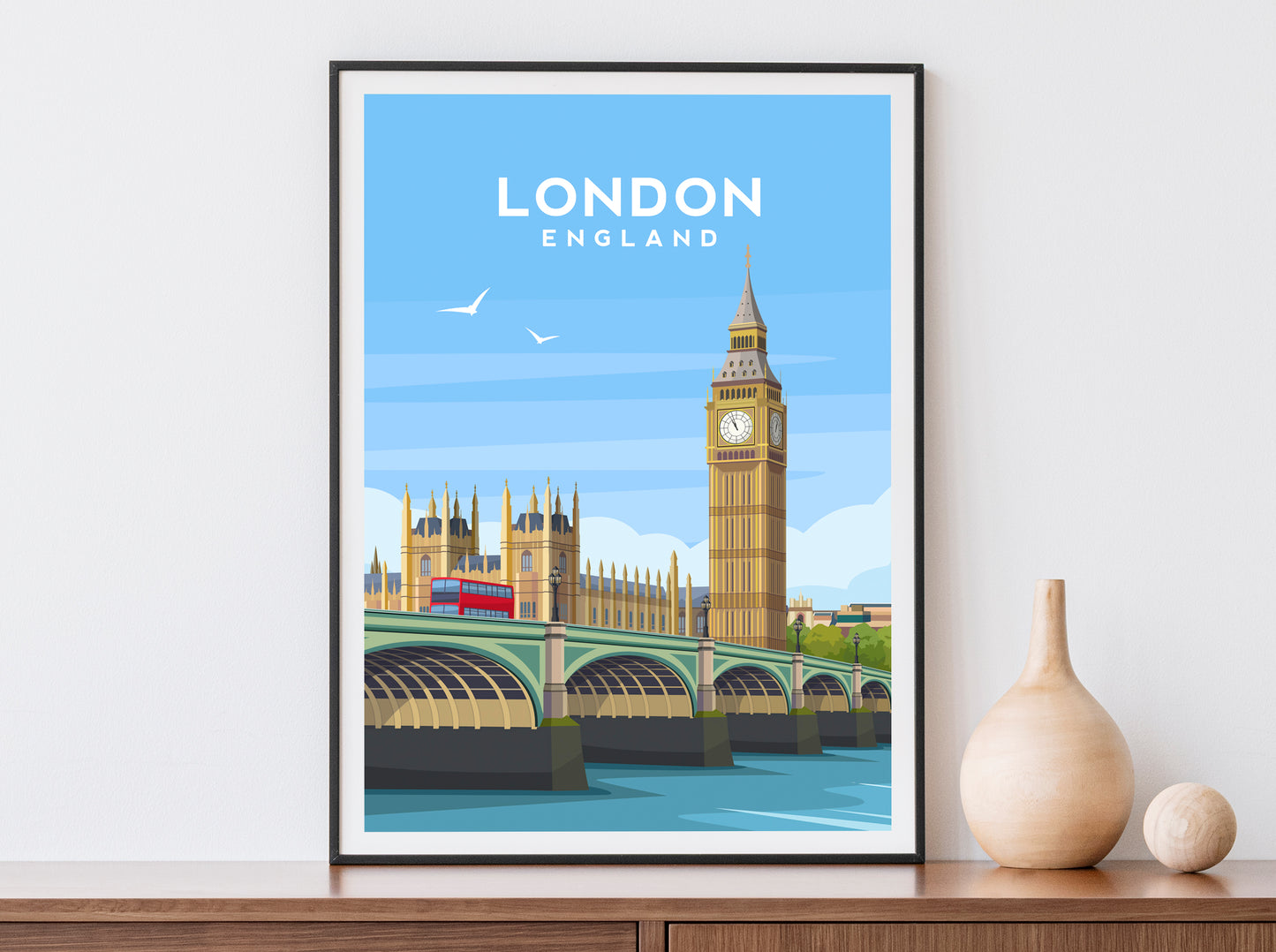 London Print | Big Ben England Travel Wall Art