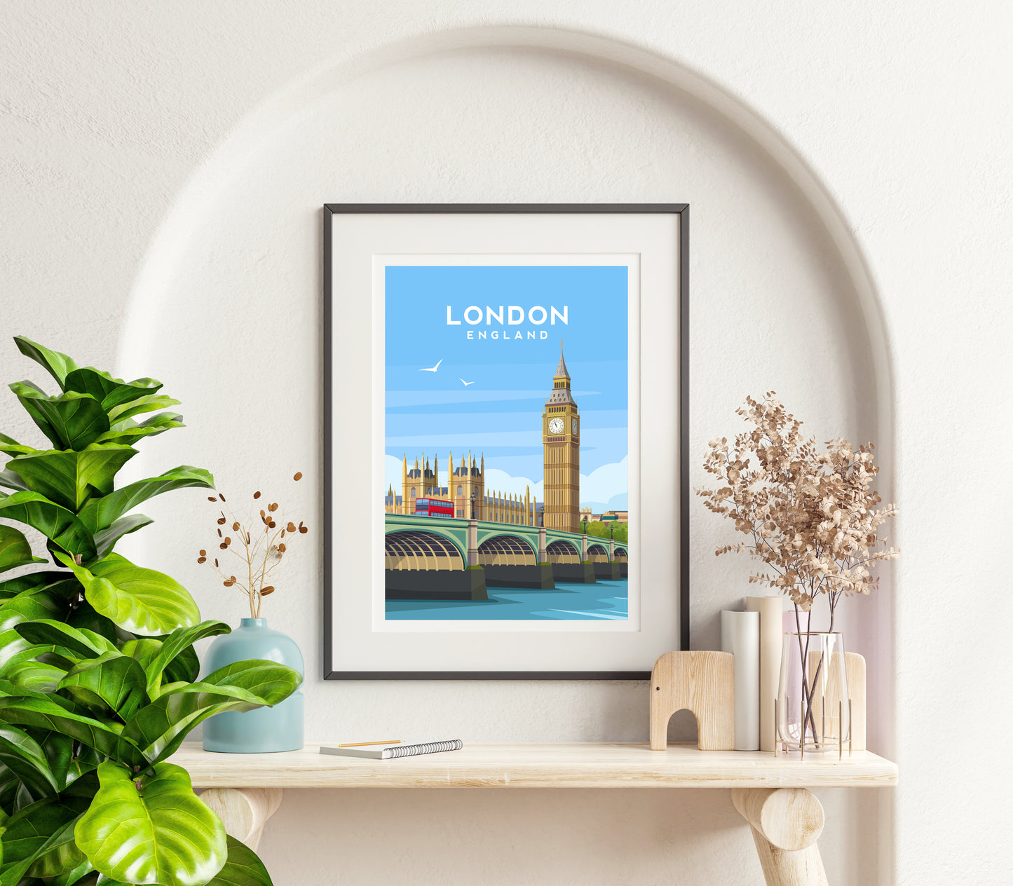London Print | Big Ben England Travel Wall Art