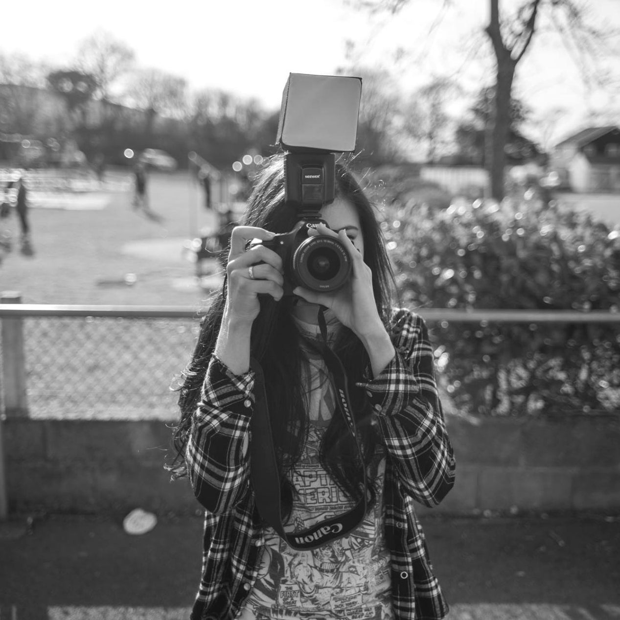 A portrait of the artist, Natalie Thomas
