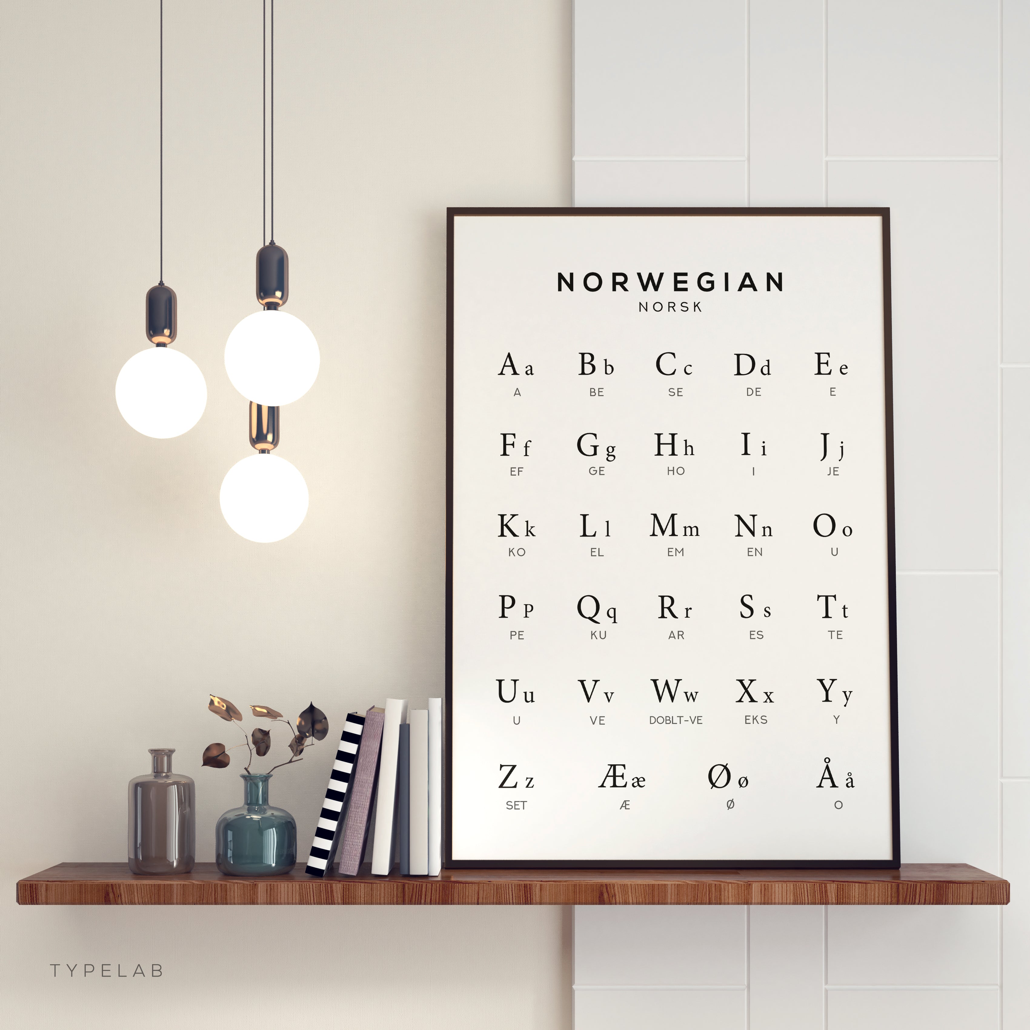 Eu Alphabet Code European Language Prints | Educational Alphabet Posters – Typelab