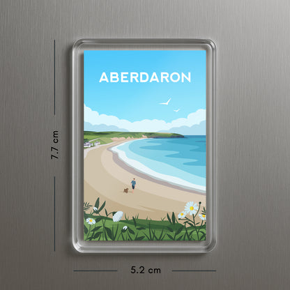 Aberdaron Wales Fridge Magnet | Welsh Souvenir | Llŷn Peninsula Travel Gift