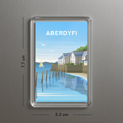 Aberdyfi Wales Fridge Magnet | Welsh Souvenir | Gwynedd Travel Gift