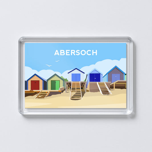Abersoch Wales Fridge Magnet | Welsh Souvenir | Llŷn Peninsula Travel Gift