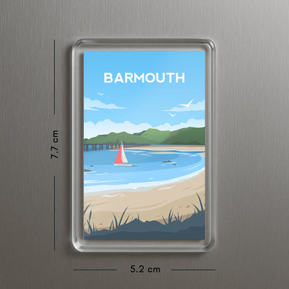 Barmouth Wales Fridge Magnet | Welsh Souvenir | Gwynedd Travel Gift