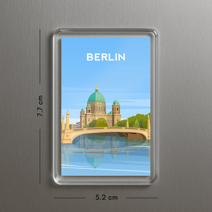 Berlin City Fridge Magnet | Germany Travel Gift