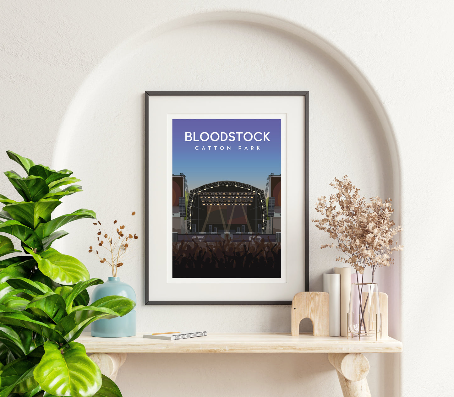Bloodstock Open Air Festival Print | England Music Wall Art