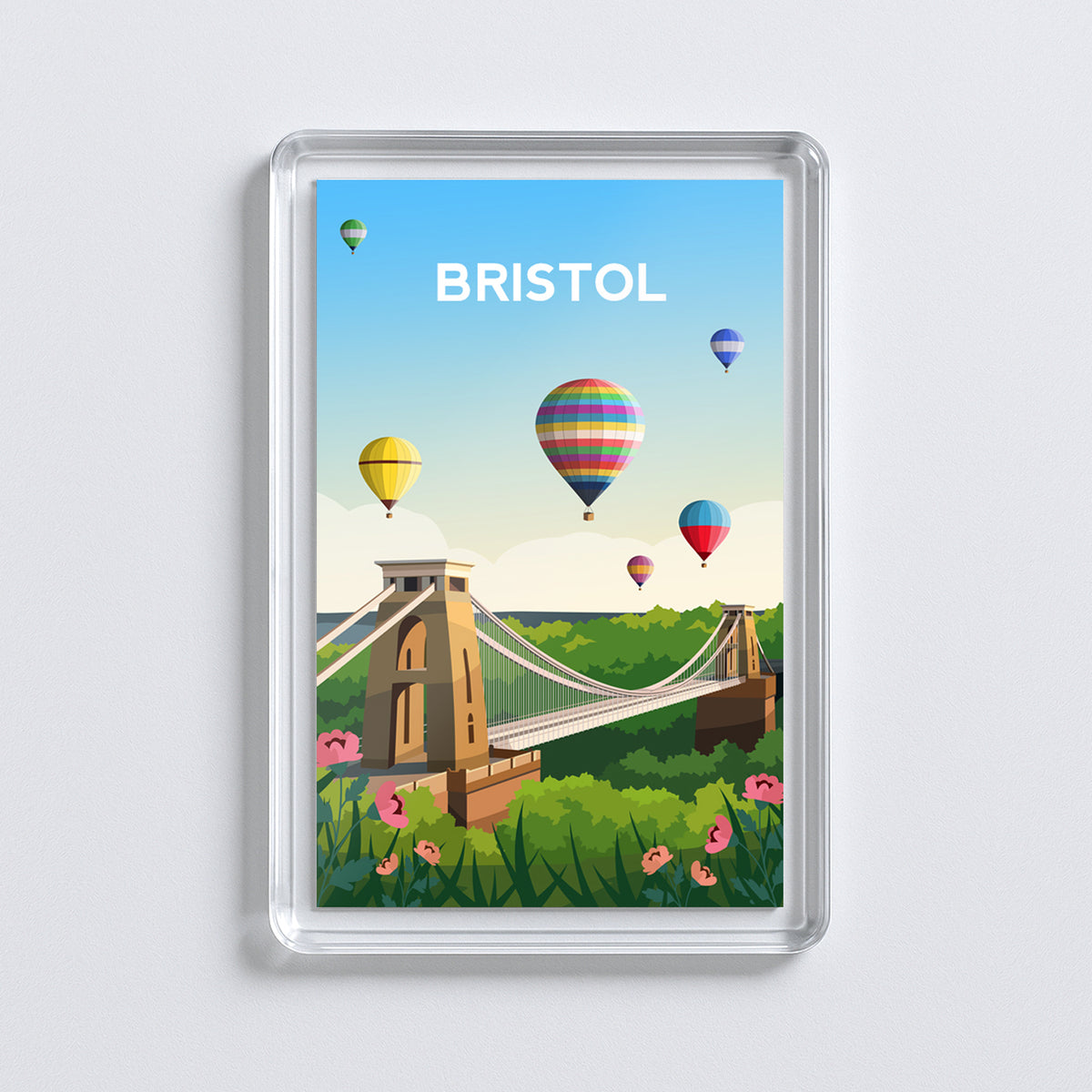 Bristol Fridge Magnet | Clifton Bridge England Travel Gift