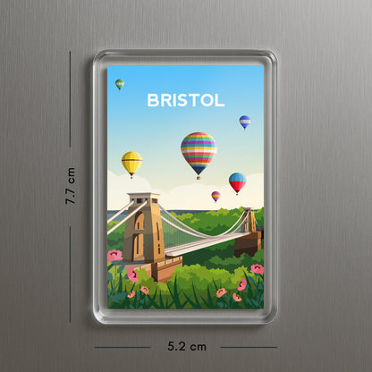 Bristol Fridge Magnet | Clifton Bridge England Travel Gift