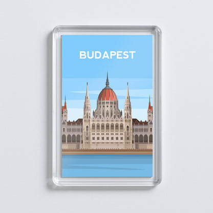 Budapest Fridge Magnet | Hungary City Travel Gift