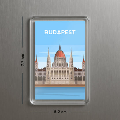 Budapest Fridge Magnet | Hungary City Travel Gift