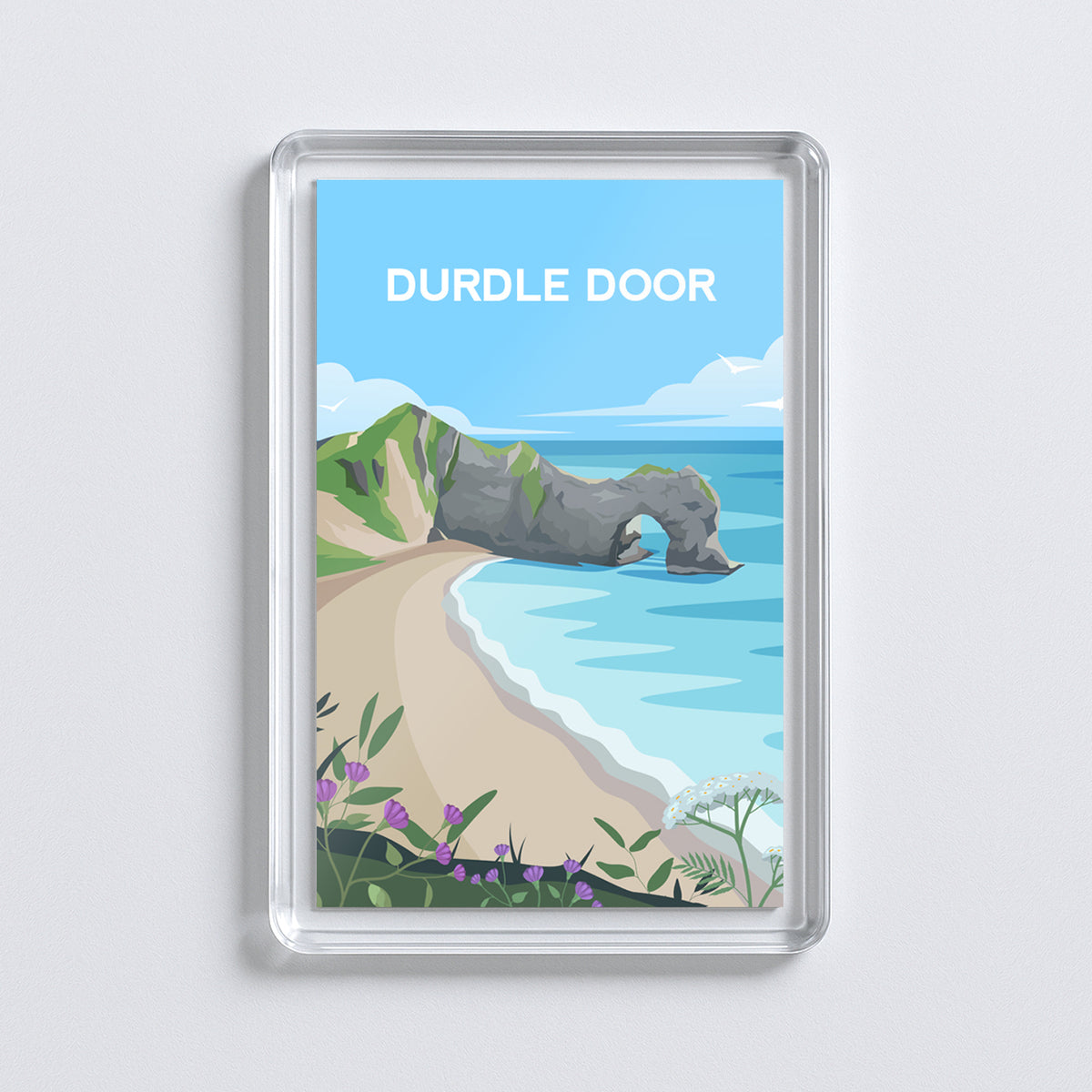 Durdle Door Fridge Magnet | Dorset England Travel Gift