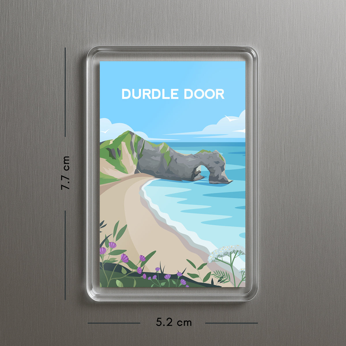 Durdle Door Fridge Magnet | Dorset England Travel Gift