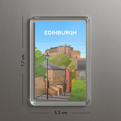 Edinburgh Castle Fridge Magnet | Scotland City Travel Gift