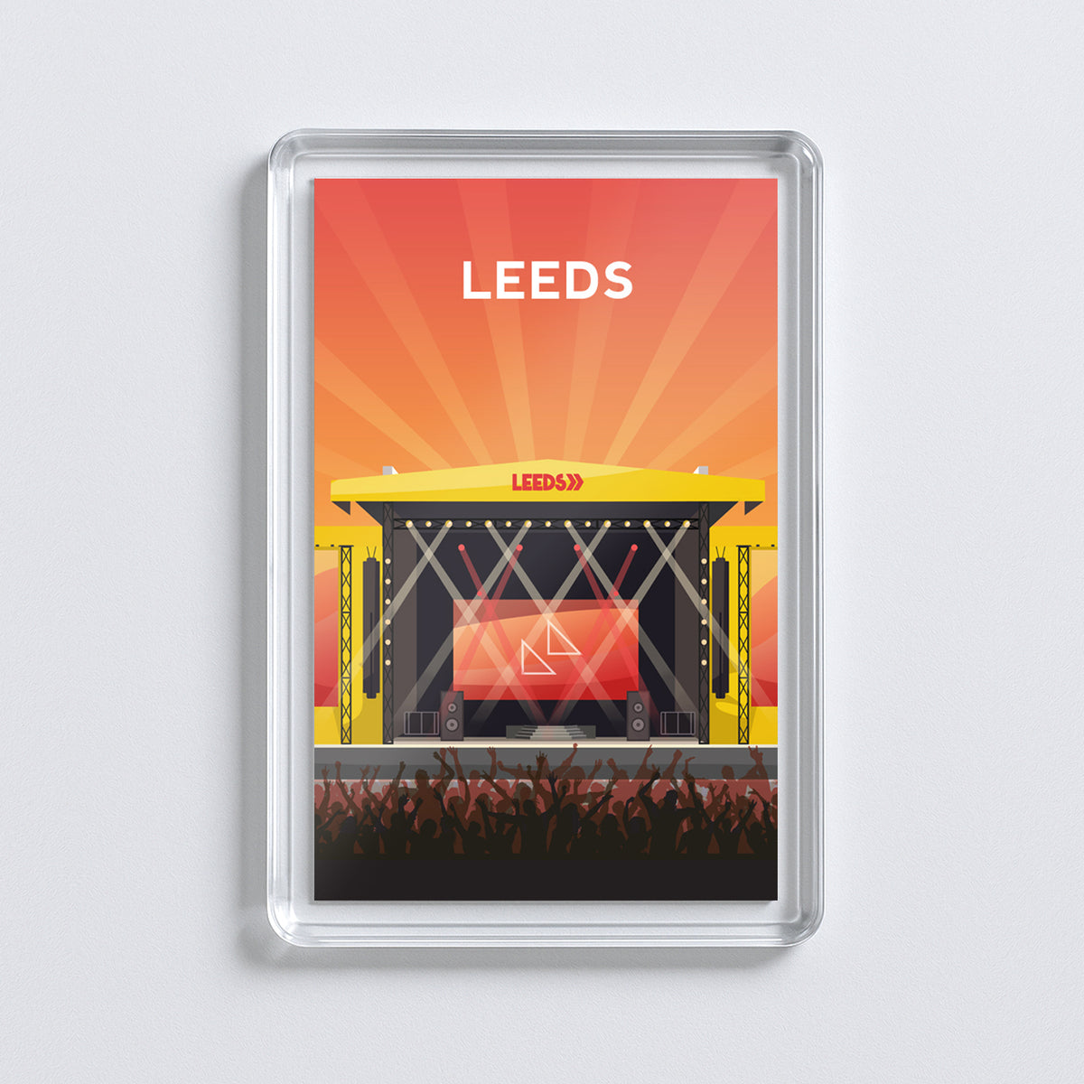 Leeds Festival Fridge Magnet | England Music Gift