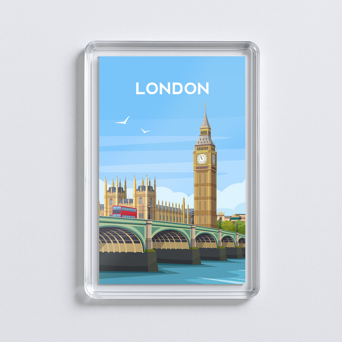 London Fridge Magnet | Big Ben England Travel Gift