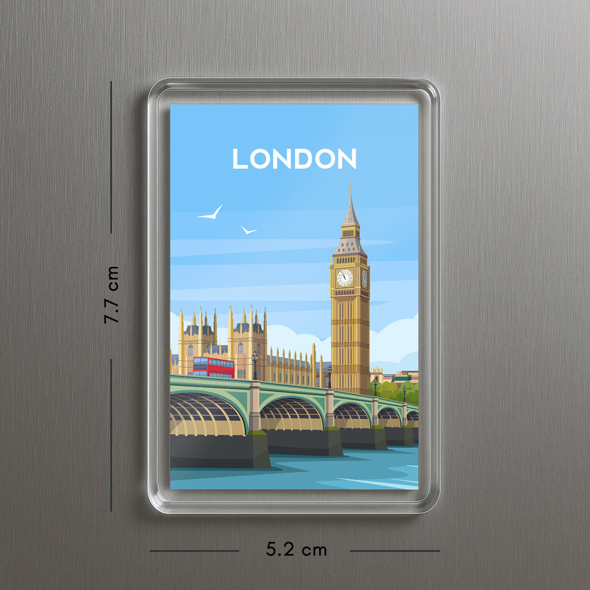 London Fridge Magnet | Big Ben England Travel Gift