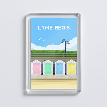 Lyme Regis Fridge Magnet | Dorset England Travel Gift