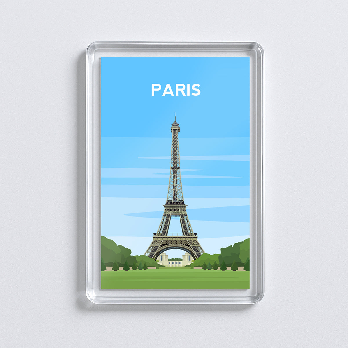 Paris Eiffel Tower Fridge Magnet | France Travel Gift