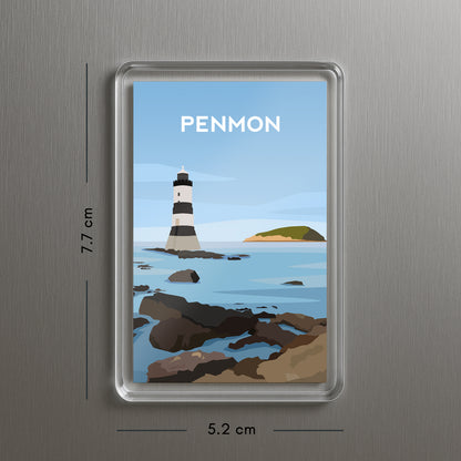 Penmon Anglesey Acrylic Fridge Magnet | Wales Travel Magnet
