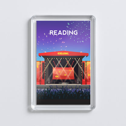 Reading Festival Fridge Magnet | England Music Gift