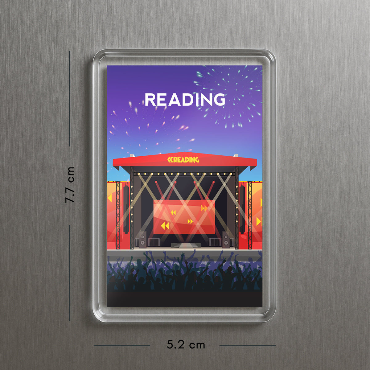 Reading Festival Fridge Magnet | England Music Gift