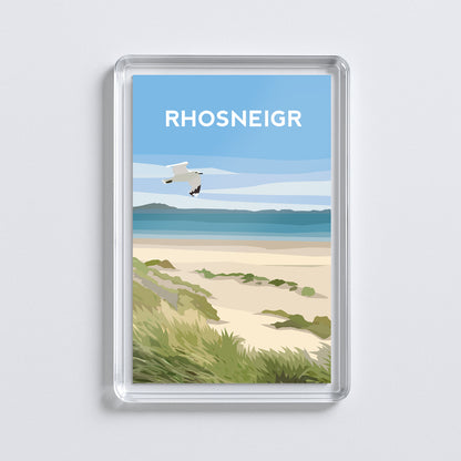 Anglesey Wales Acrylic Fridge Magnets | Welsh Travel Art