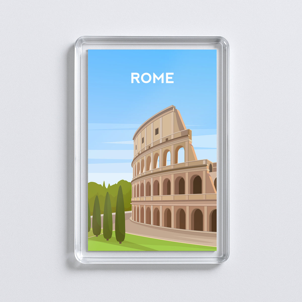 Rome Fridge Magnet | Colosseum Italy Travel Gift