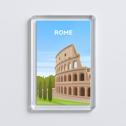 Rome Fridge Magnet | Colosseum Italy Travel Gift