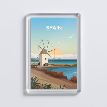 Spain Fridge Magnet | San Pedro Del Pinatar Travel Gift