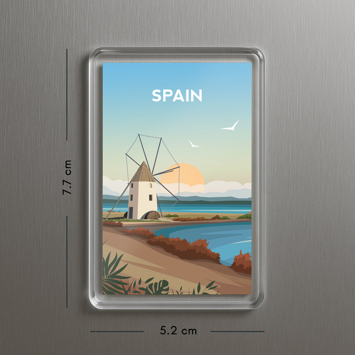 Spain Fridge Magnet | San Pedro Del Pinatar Travel Gift
