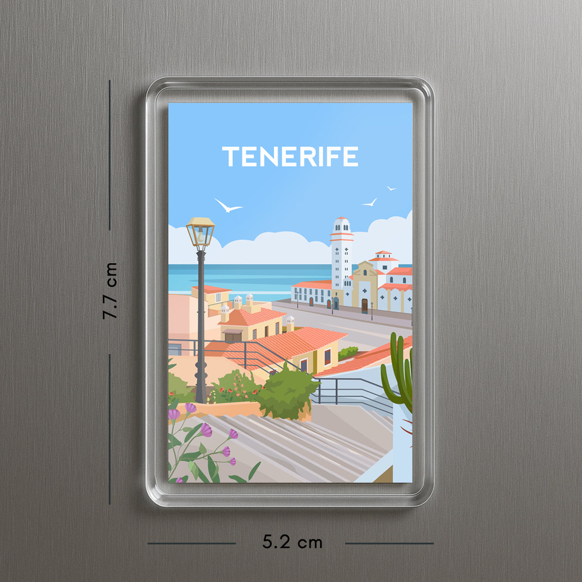 Tenerife Spain Fridge Magnet | Canary Islands Travel Gift