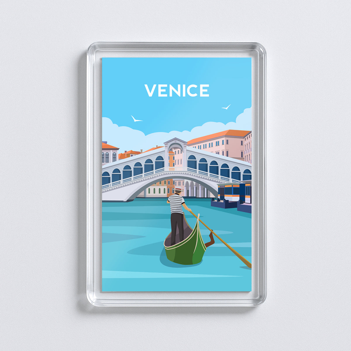 Venice Fridge Magnet | Rialto Bridge Italy Travel Gift