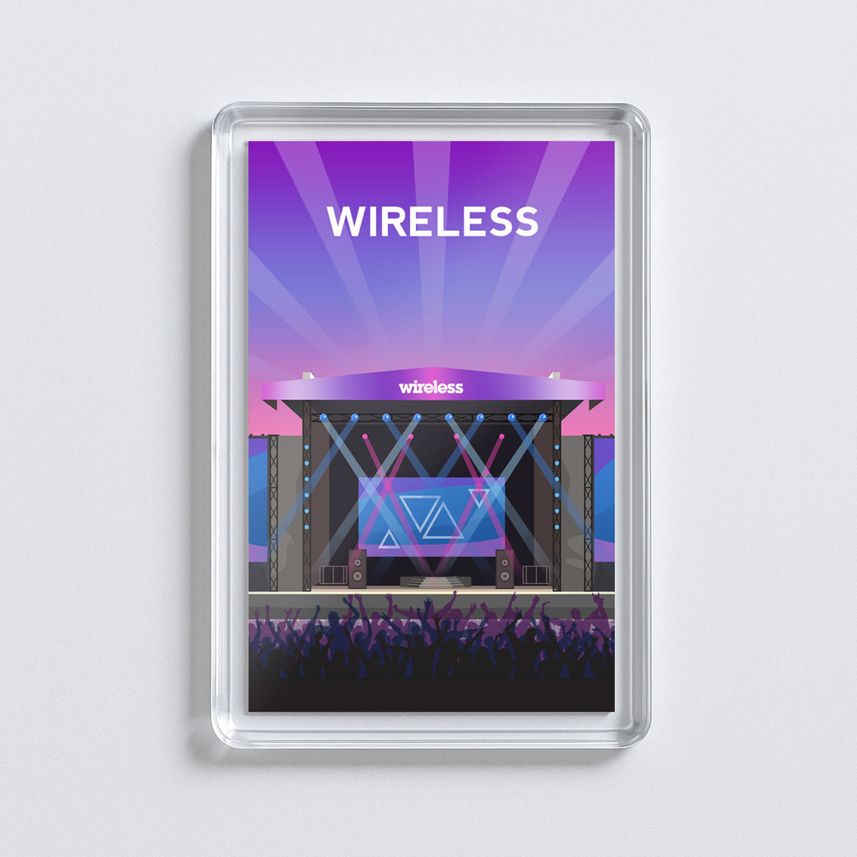 Wireless Festival Fridge Magnet | England Music Gift