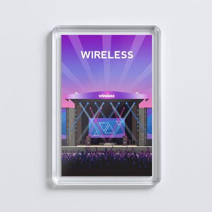 Wireless Festival Fridge Magnet | England Music Gift