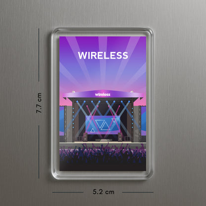 Wireless Festival Fridge Magnet | England Music Gift
